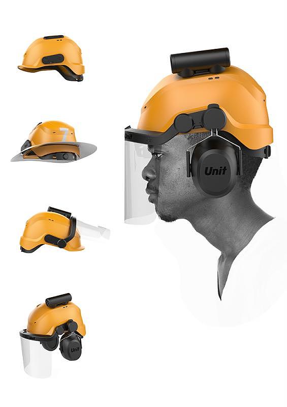 Helmet，product design，industrial design，2017idea Award，