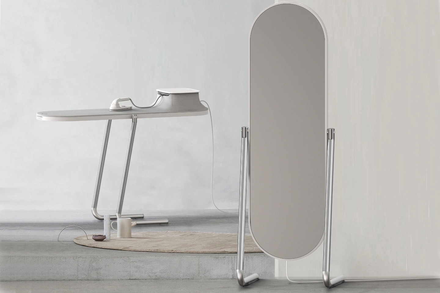 Ironing board，mirror，multi-function，