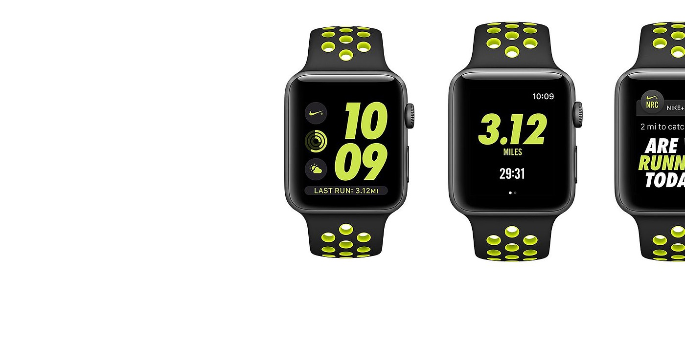 motion，Smart wear，nike，Second generation，Wrist watch，iwatch，Apple，