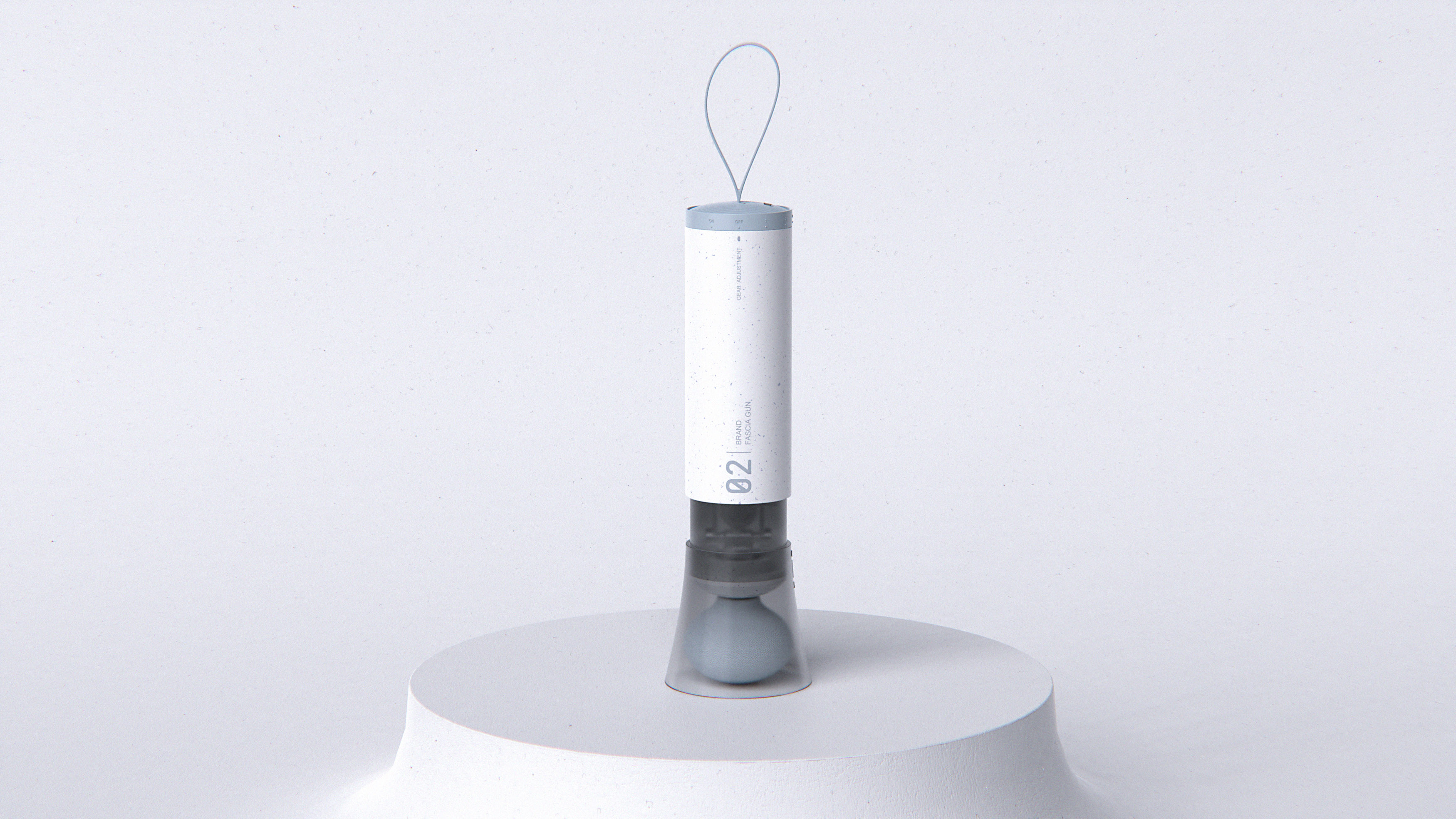 Husky design，Fascia gun，