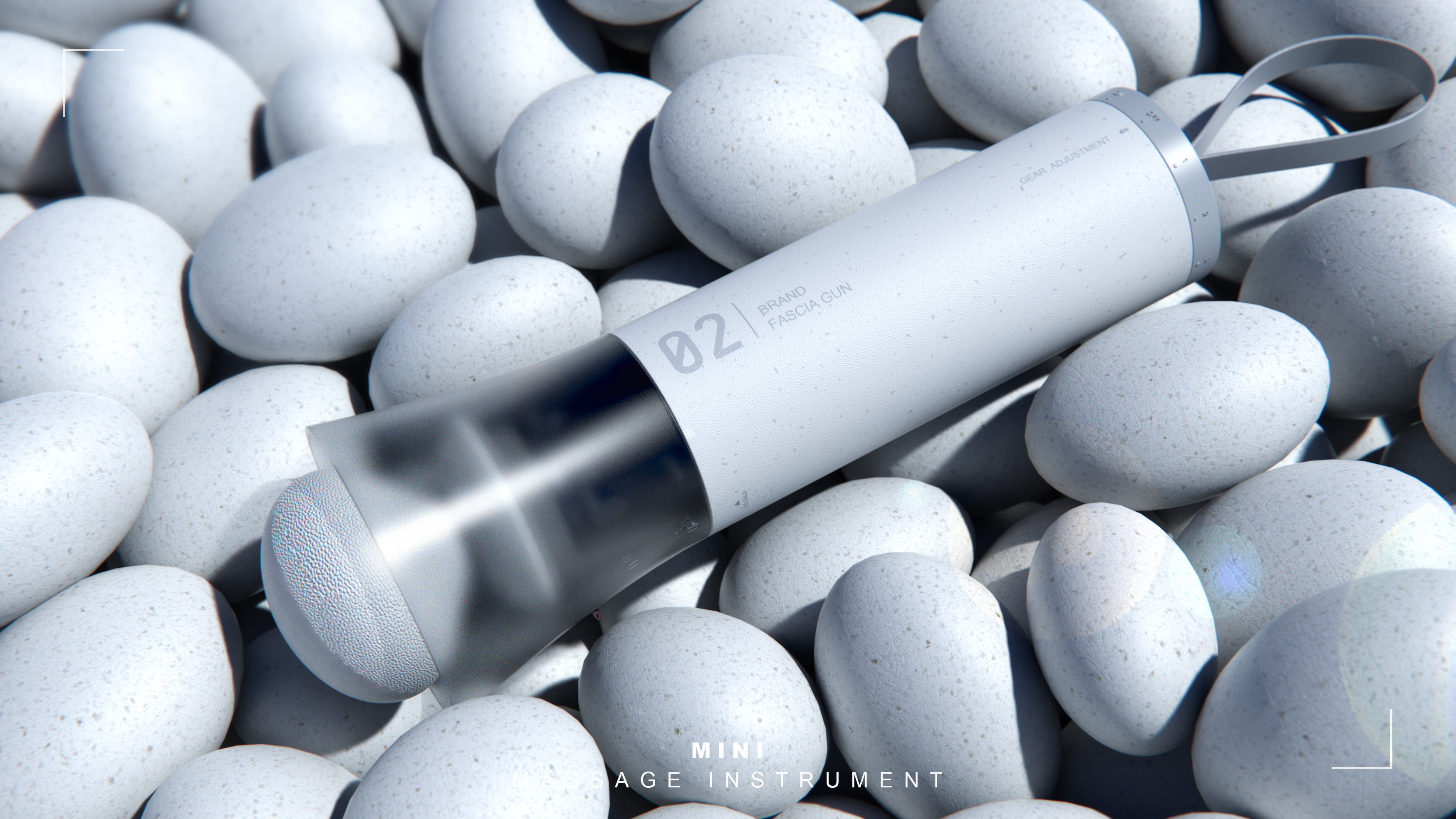 Husky design，Fascia gun，