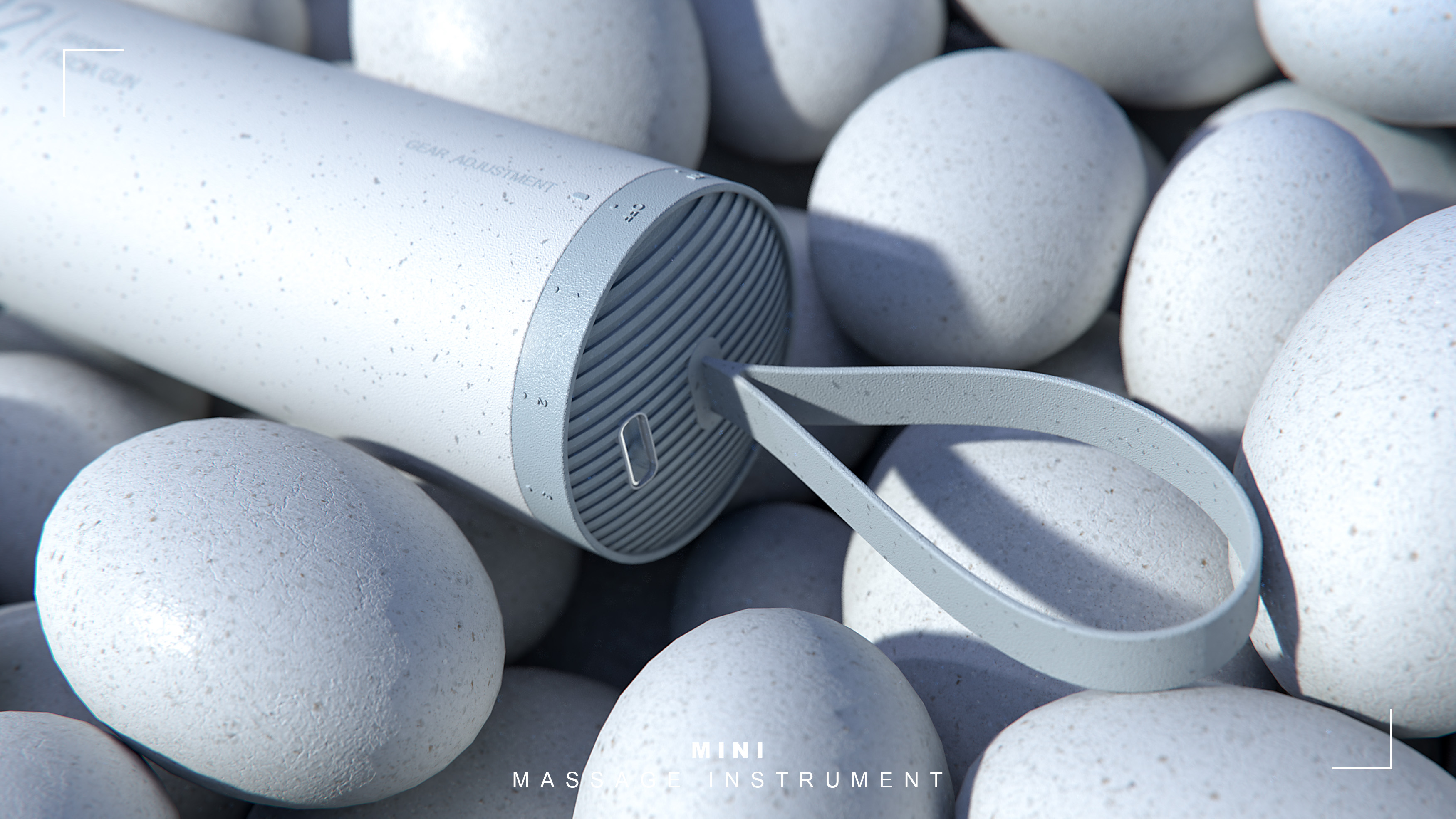 Husky design，Fascia gun，