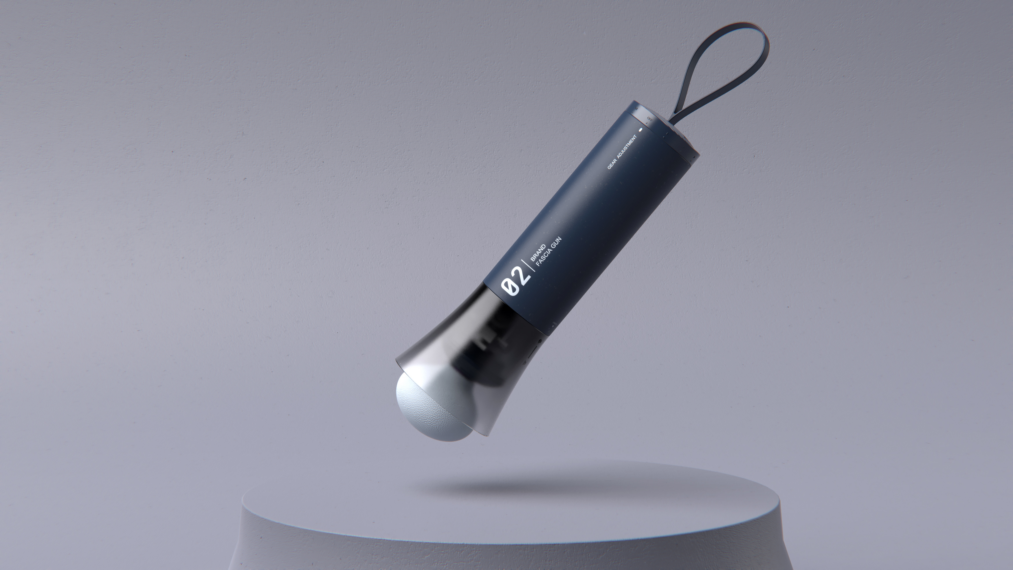 Husky design，Fascia gun，