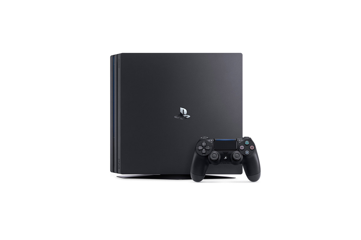 video，recreational machines，PS4，black and white，Sony，