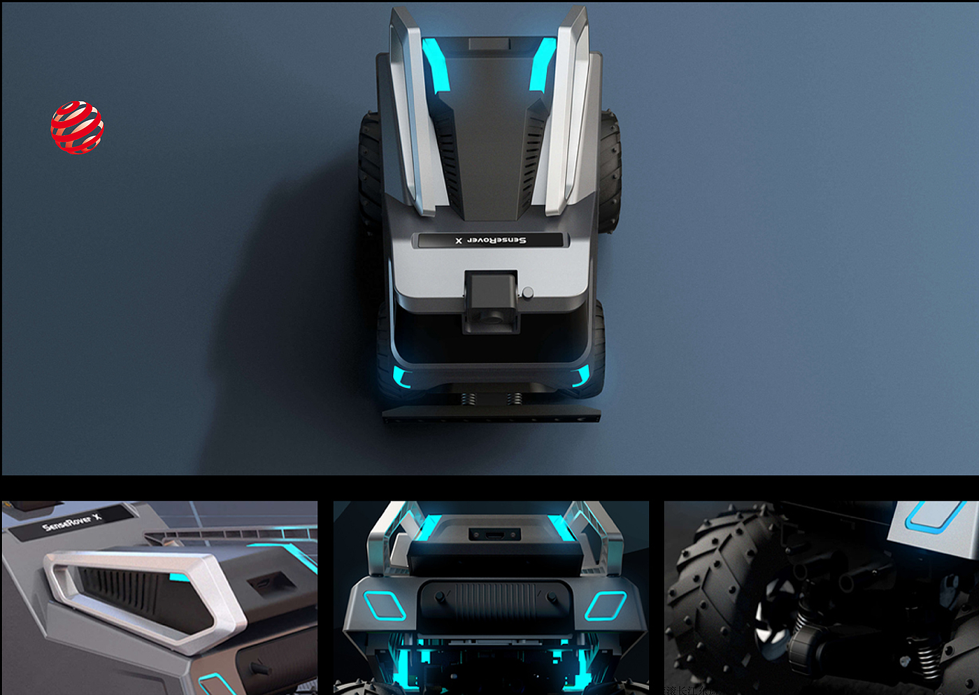 industrial design，Artificial intelligence teaching aids，Intelligent data acquisition remote control vehicle，