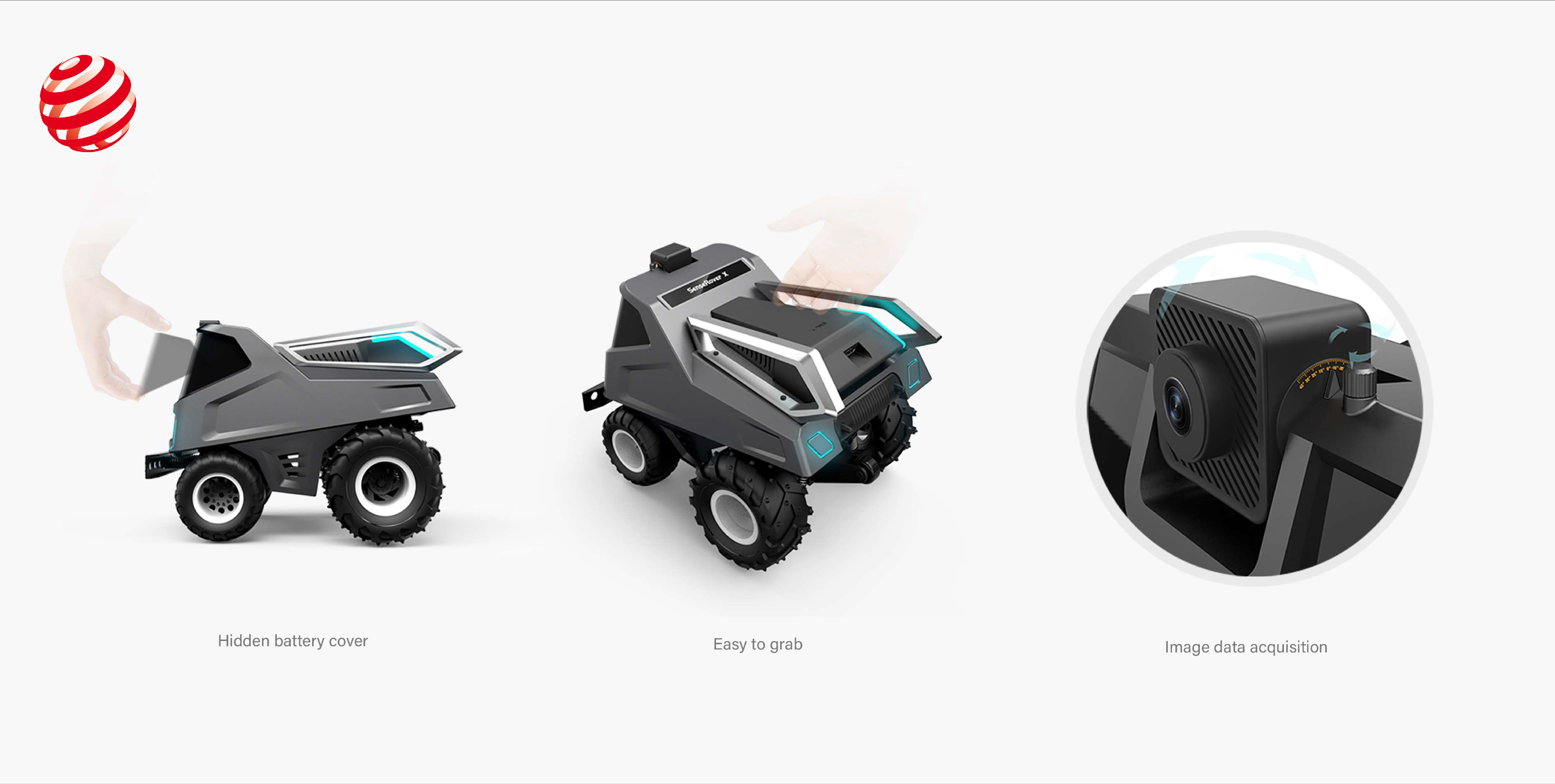 industrial design，Artificial intelligence teaching aids，Intelligent data acquisition remote control vehicle，