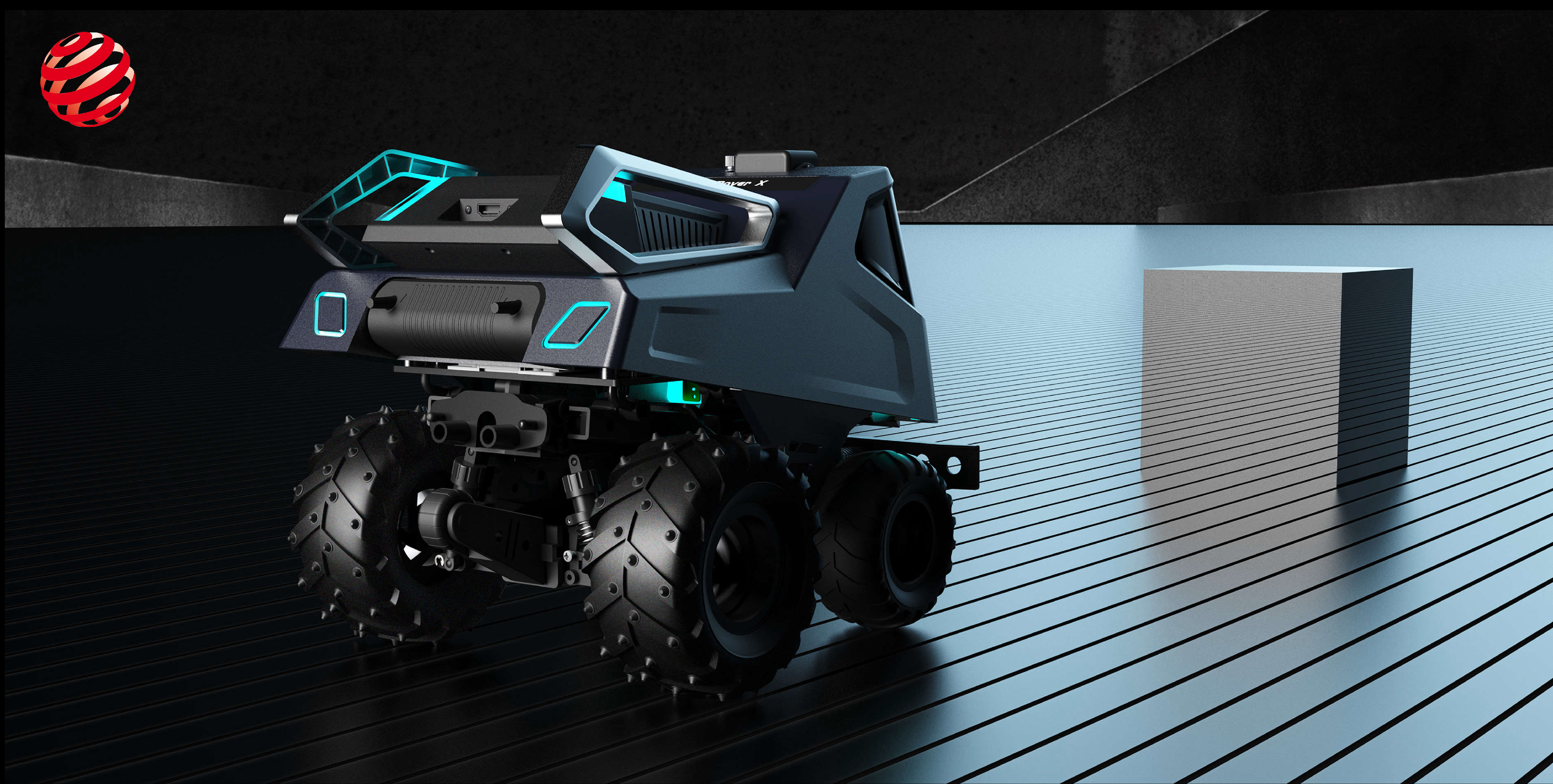 industrial design，Artificial intelligence teaching aids，Intelligent data acquisition remote control vehicle，