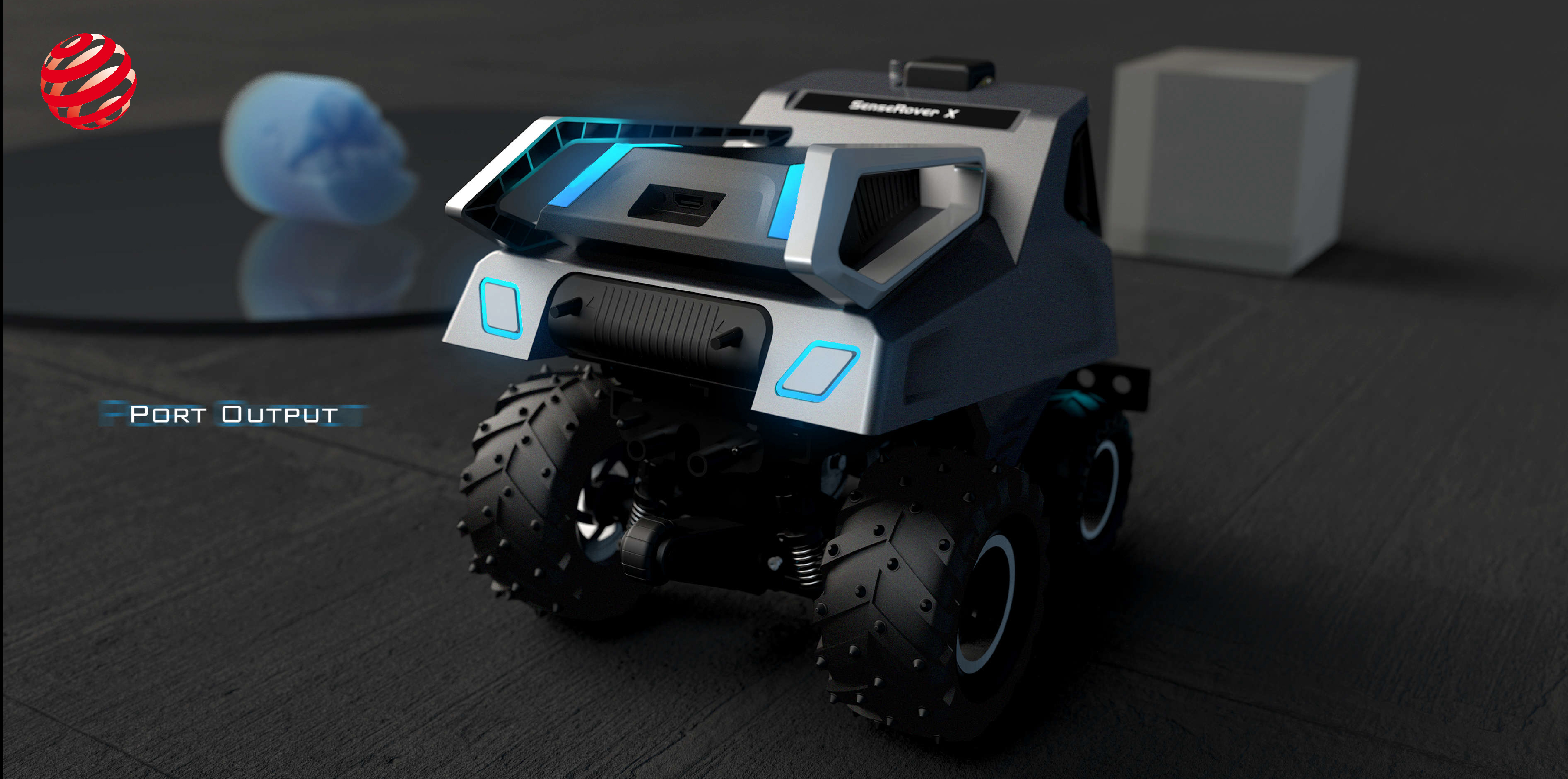 industrial design，Artificial intelligence teaching aids，Intelligent data acquisition remote control vehicle，