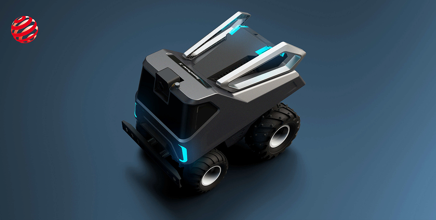 industrial design，Artificial intelligence teaching aids，Intelligent data acquisition remote control vehicle，