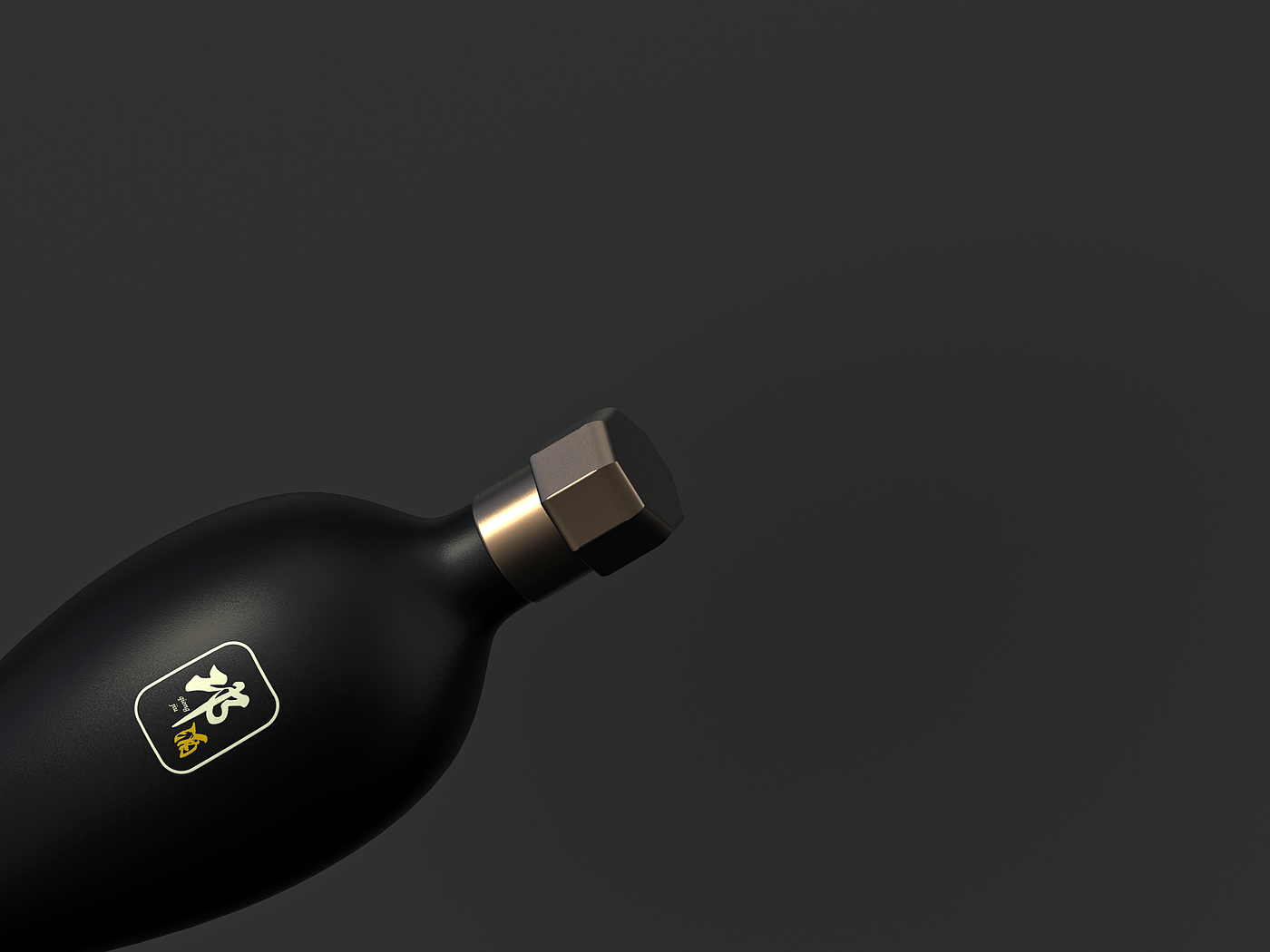 packing design，Baijiu，The wine bottle，Bionics Design ，