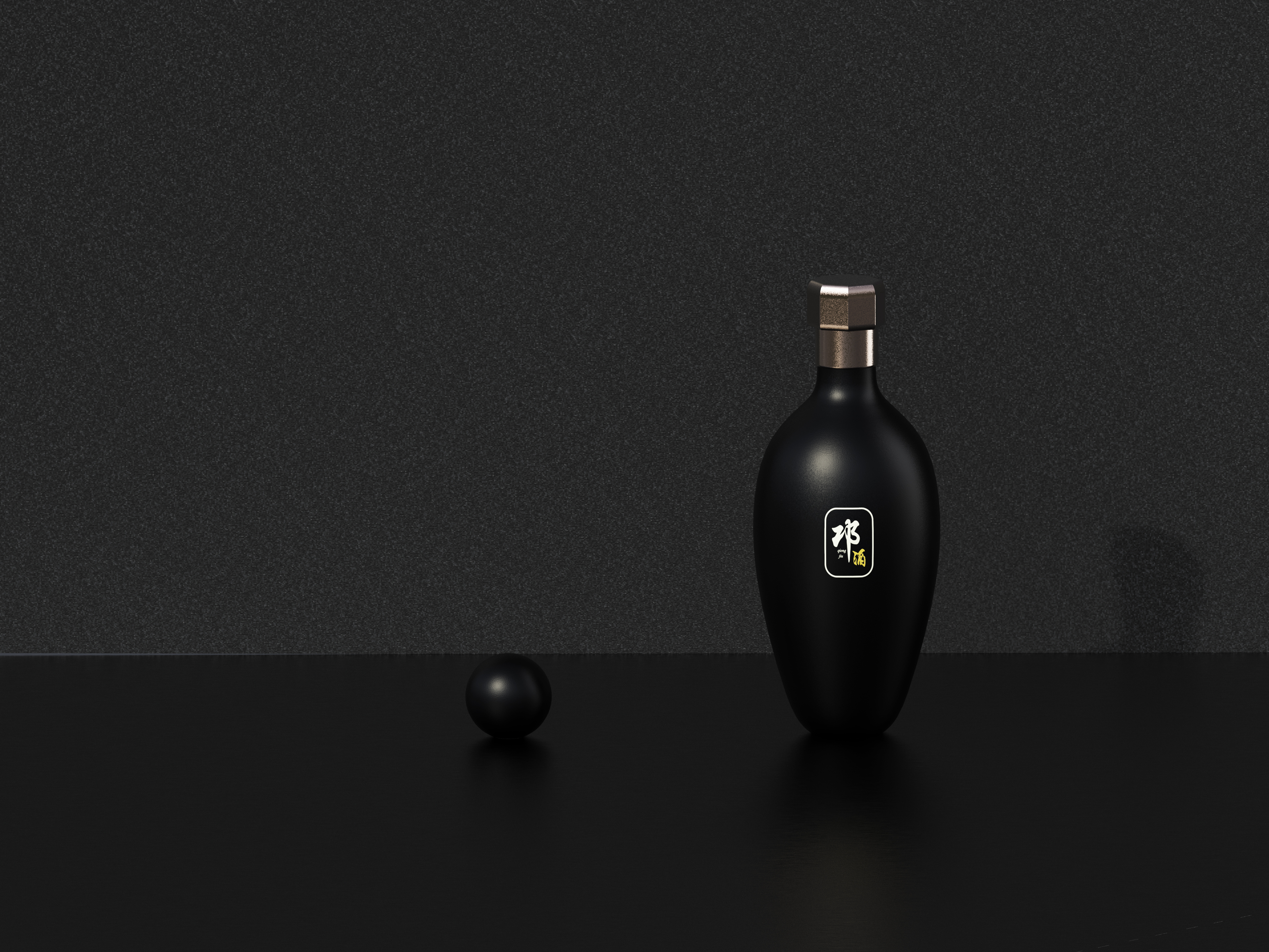 packing design，Baijiu，The wine bottle，Bionics Design ，