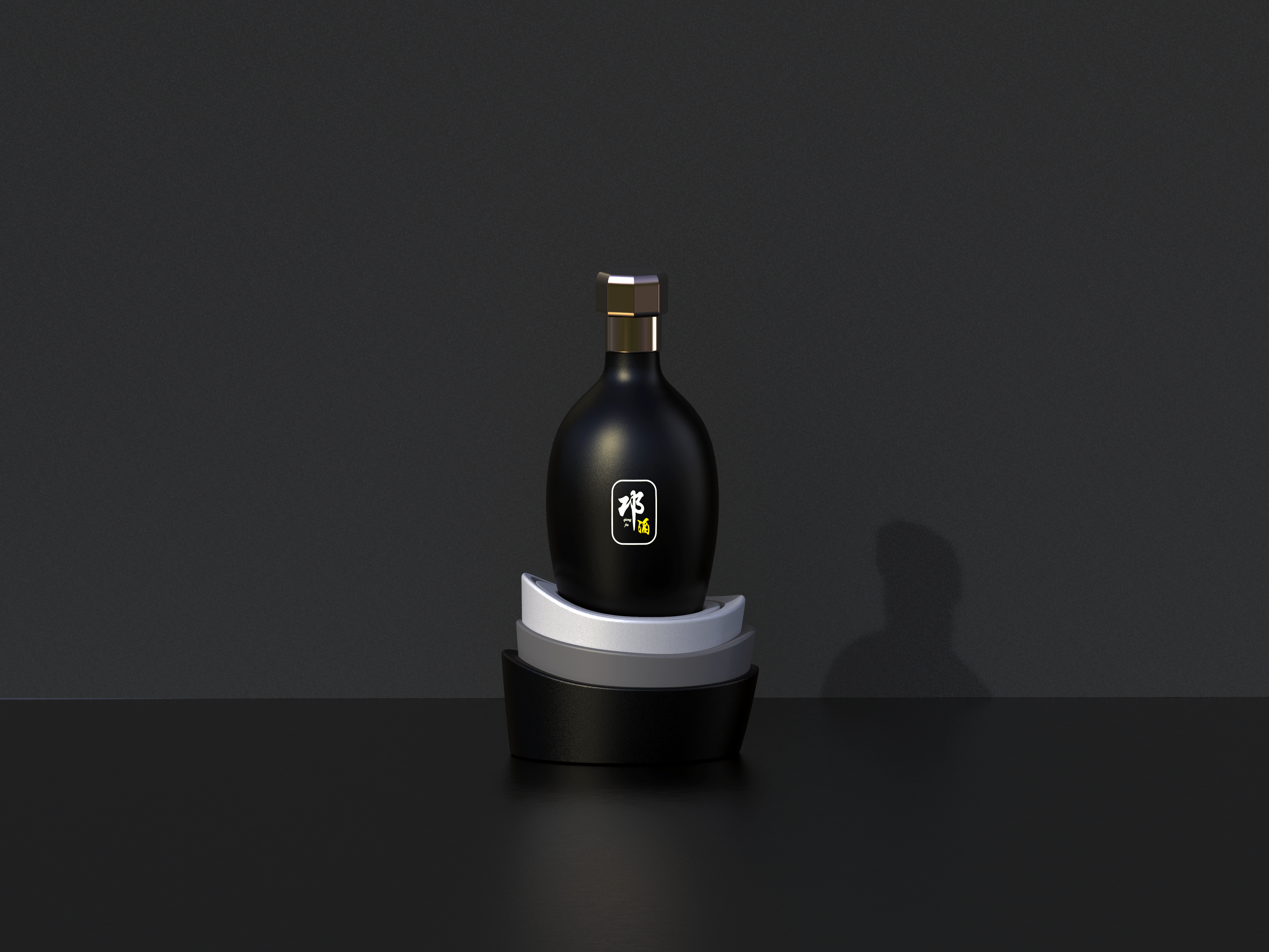 packing design，Baijiu，The wine bottle，Bionics Design ，