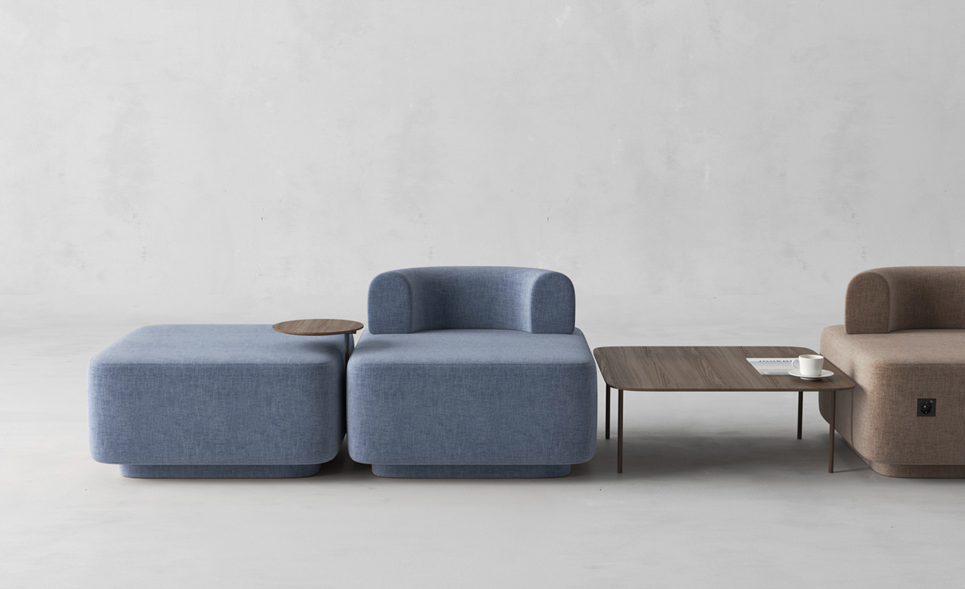 to work in an office，sofa，Geometry，