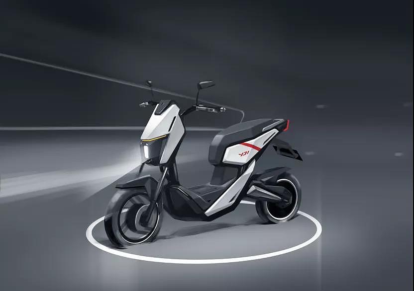 Zhiku geek Yadi X3 electric vehicle design，