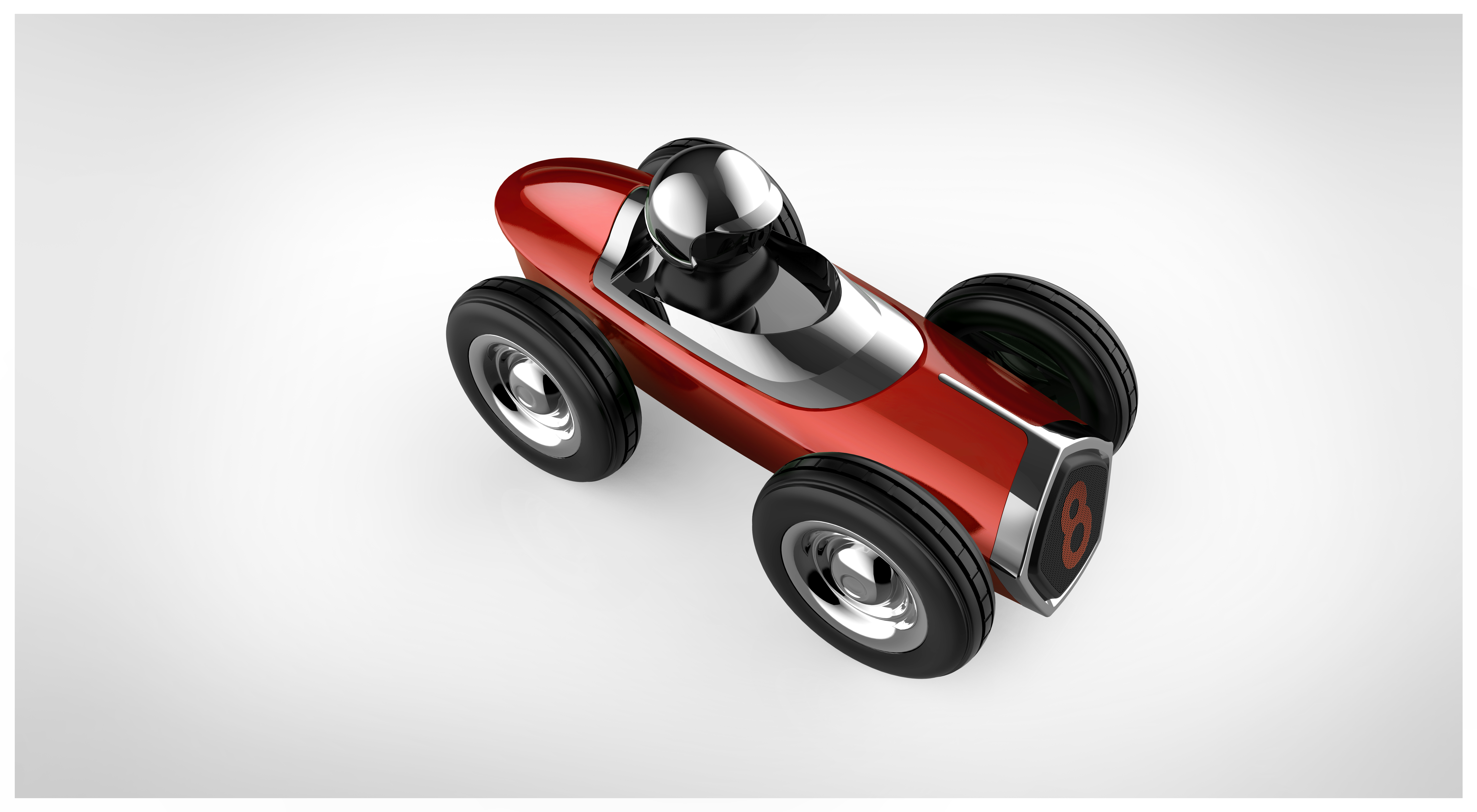 Toy car, trendy play, ornaments, retro，