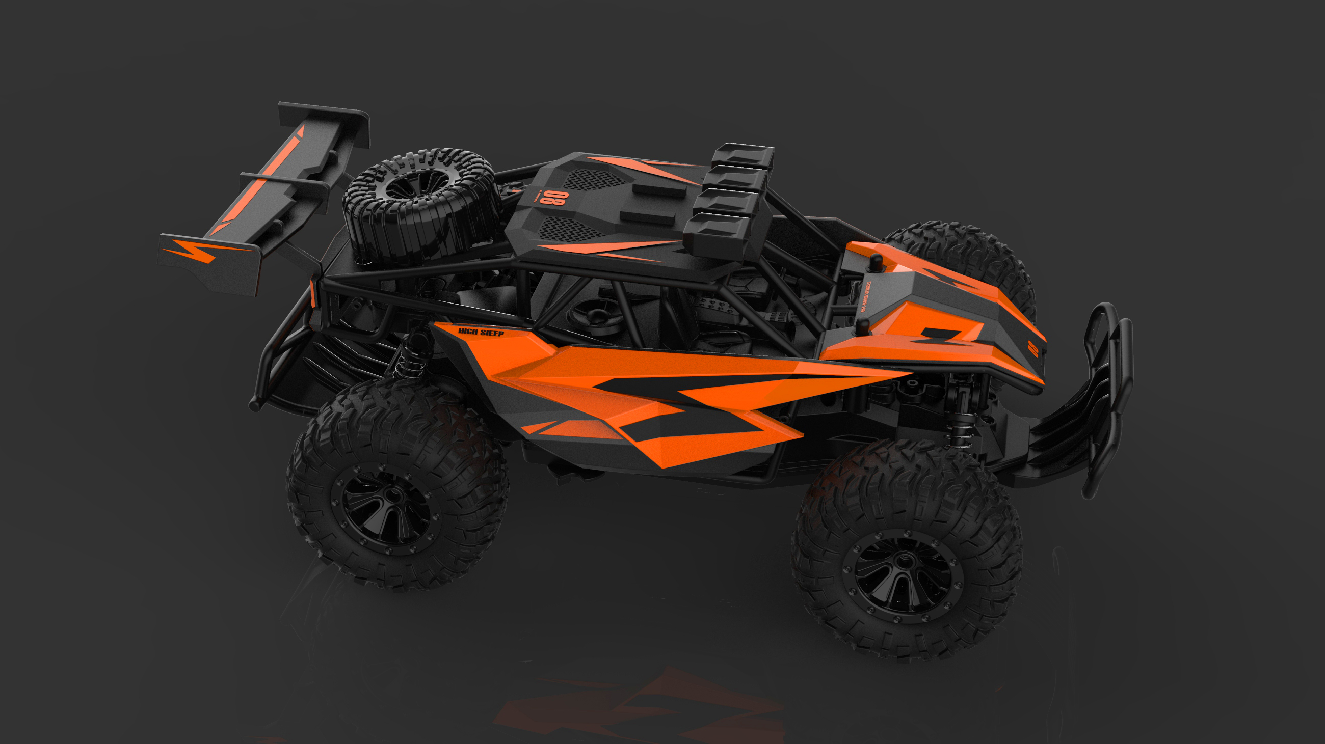 Toys, SUVs, high speed, cool，