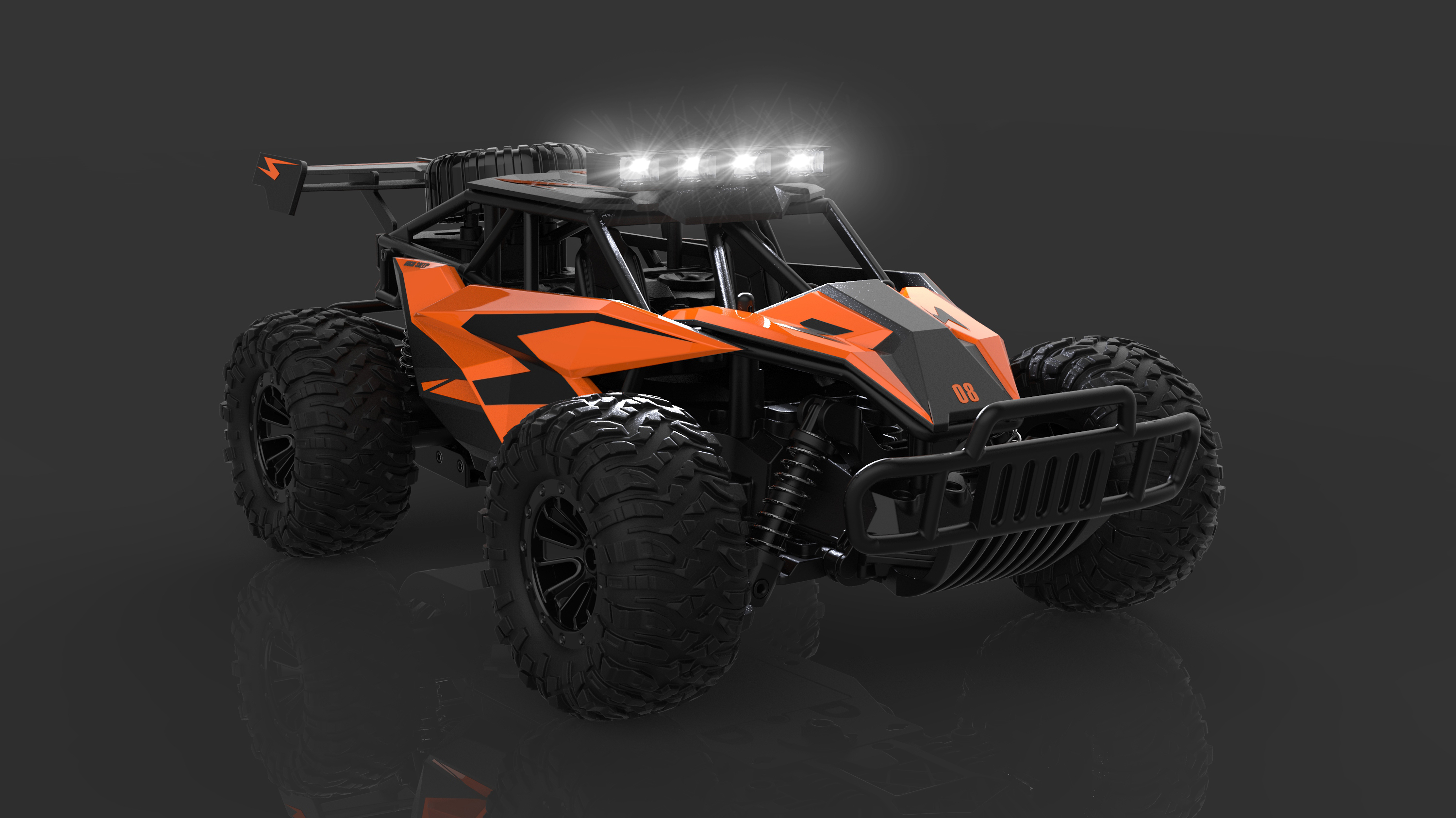 Toys, SUVs, high speed, cool，