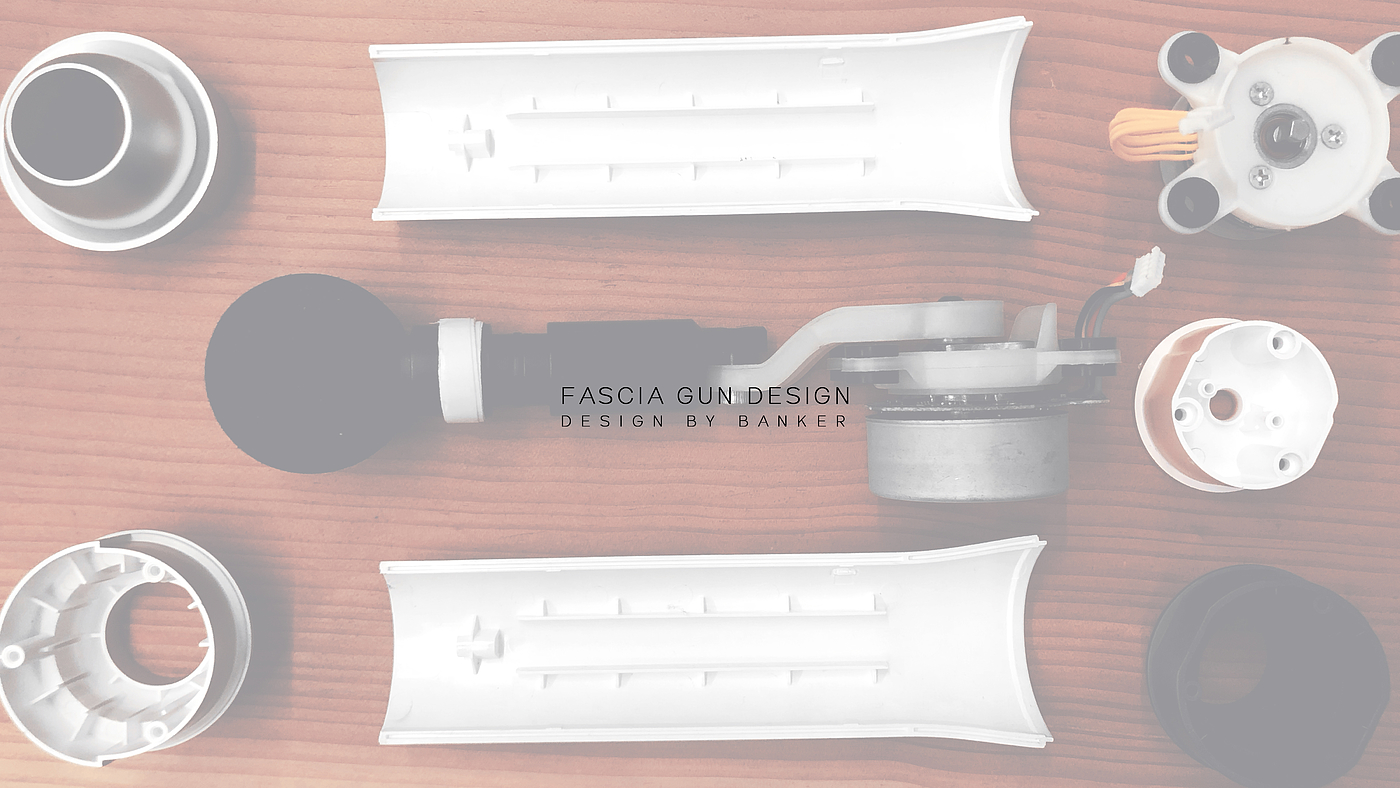 Husky design，Fascia gun，