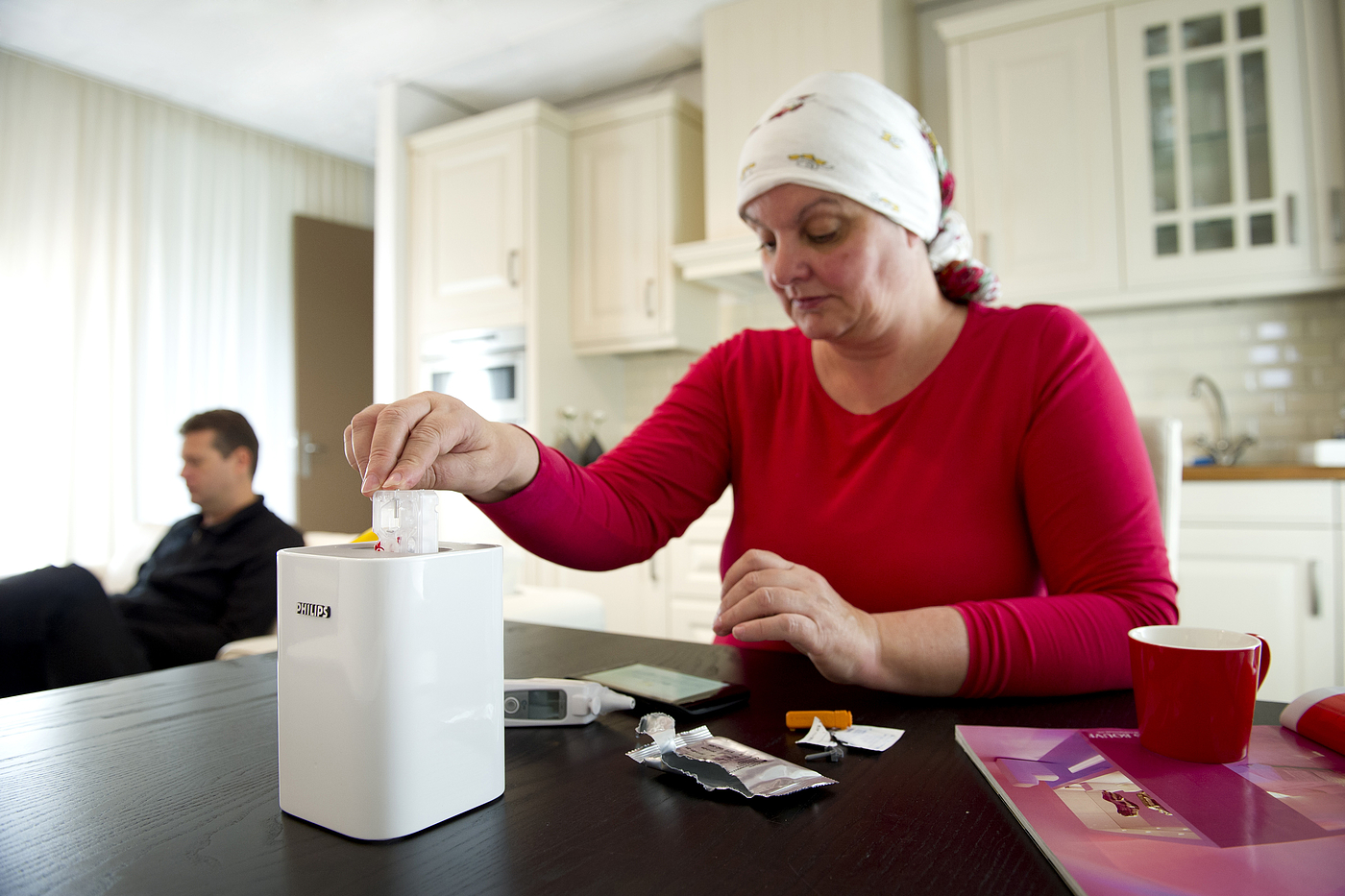 Philips，Home care，white，monitor，