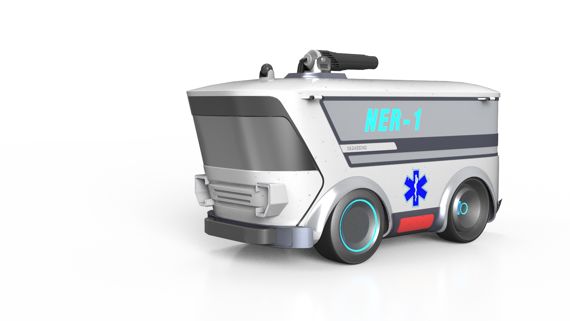 Medical transportation，Future concept, community, micro，