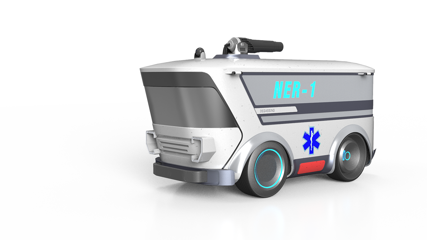 Medical transportation，Future concept, community, micro，