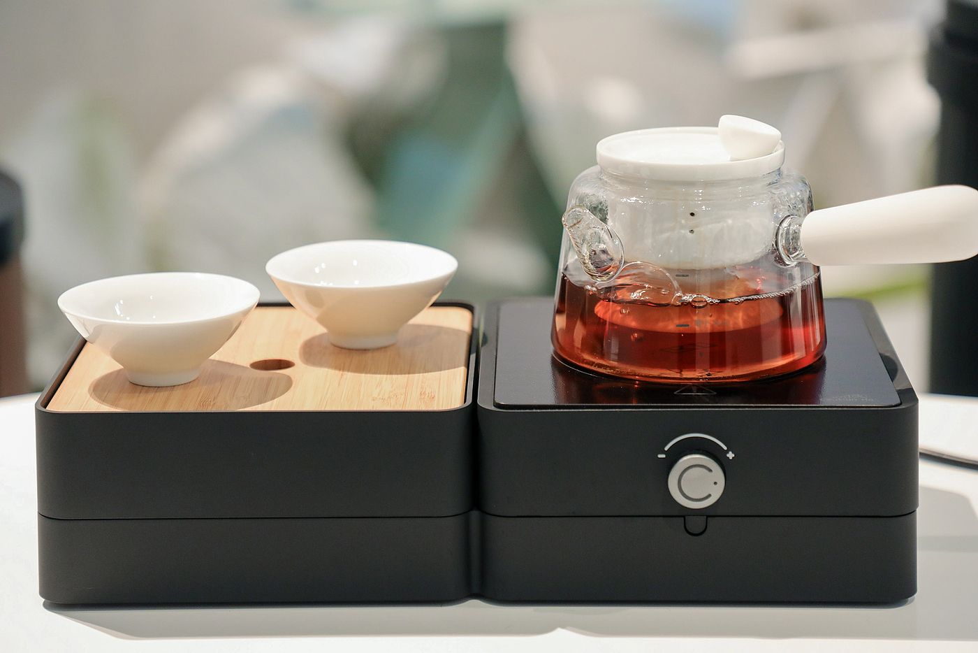 入一茶电器，蒸茶壶，一壶两杯茶具，入一茶生活，