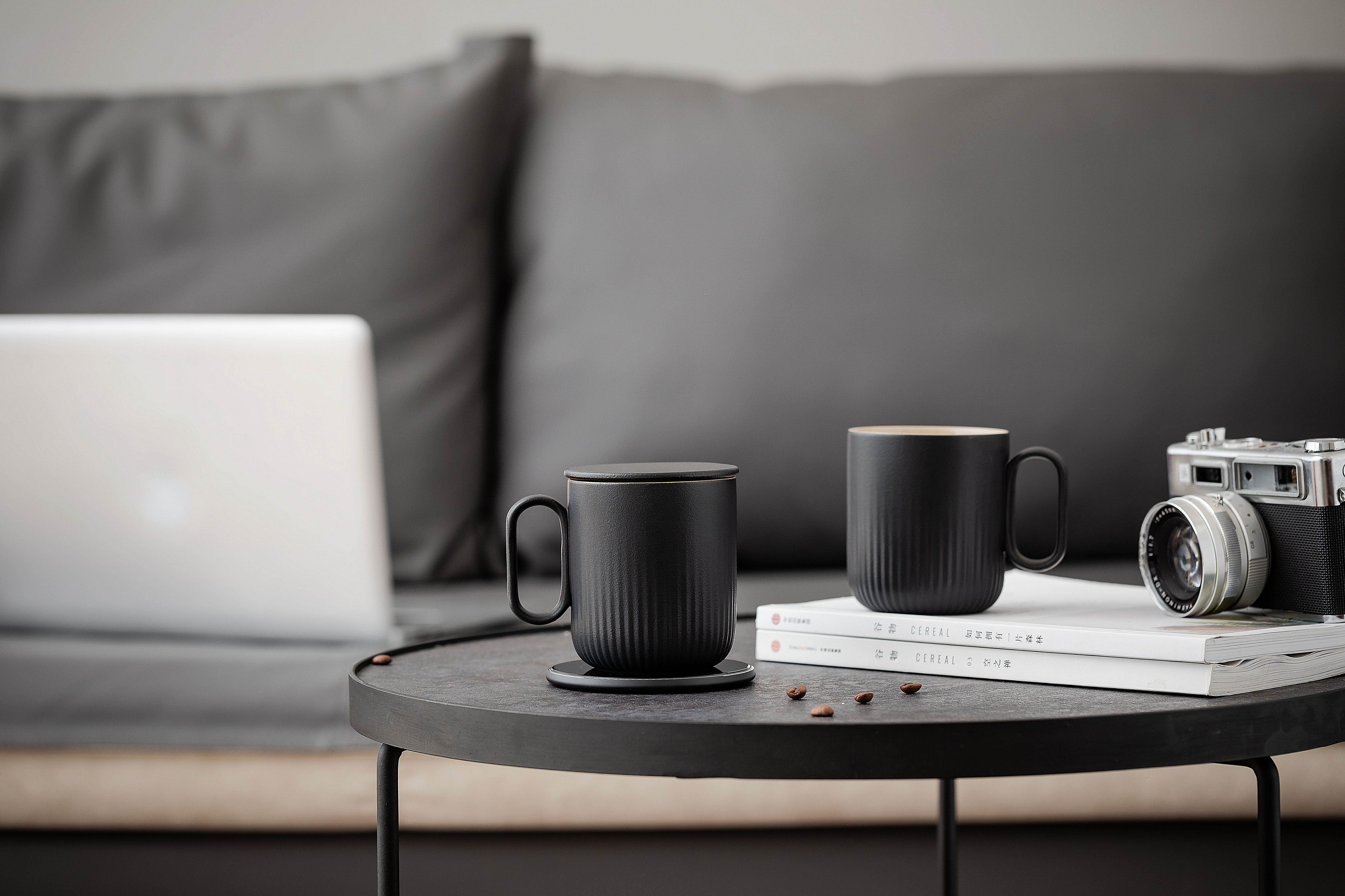 Into a tea appliance，small home appliances，Thermostatic cup，heat preservation，Into a tea life，Wireless charging，