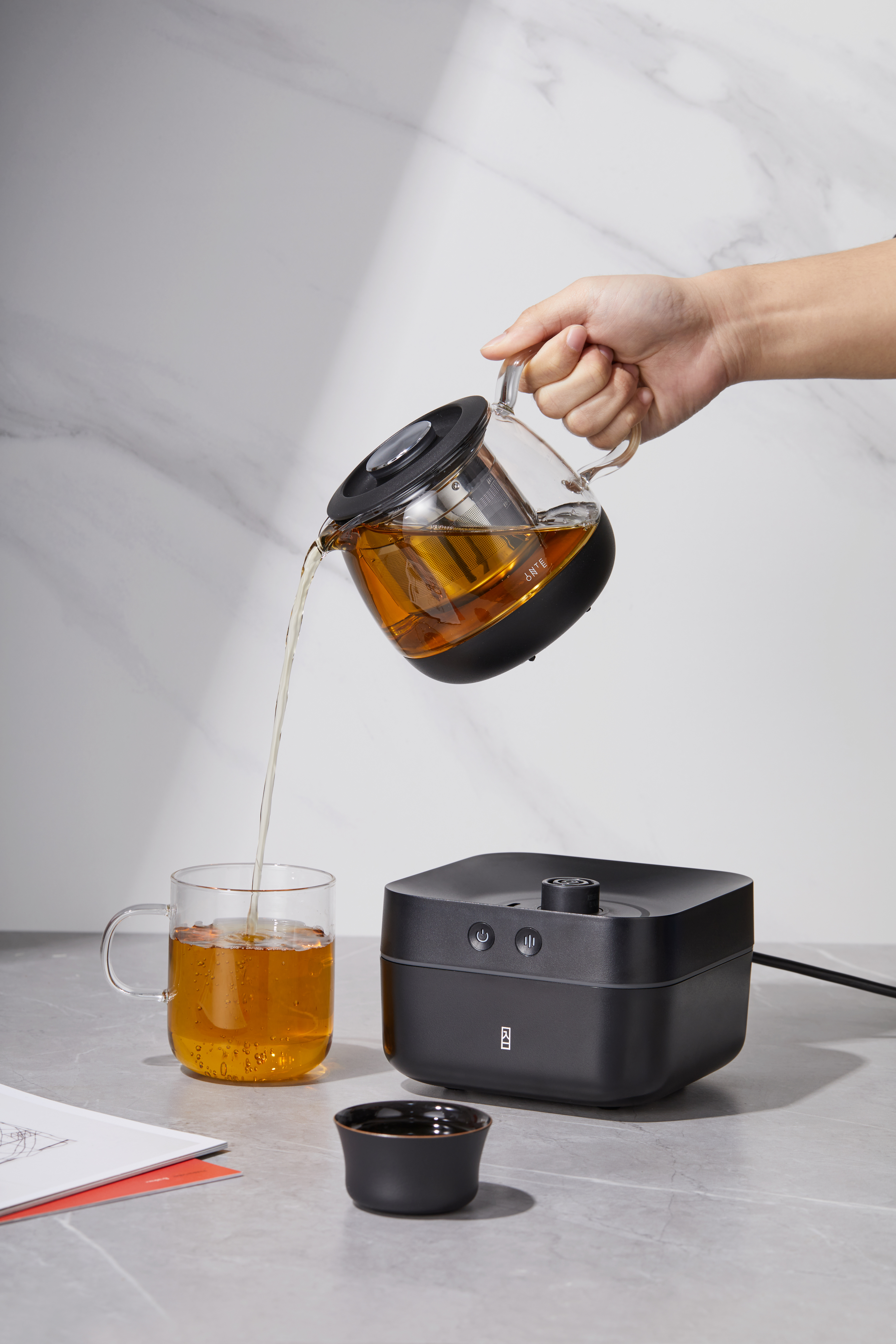 Into a tea appliance，Into a tea life，Tea cooker，small home appliances，Tea appliance，Tea making box，