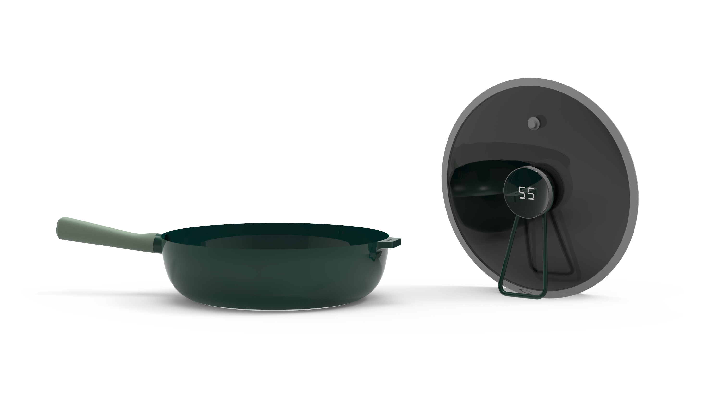 product design，Original design，kitchen，Kitchenware，Smart home，intelligence，pot，non-stick cookware，