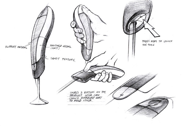 Hand drawn products，sketch，design sketch，