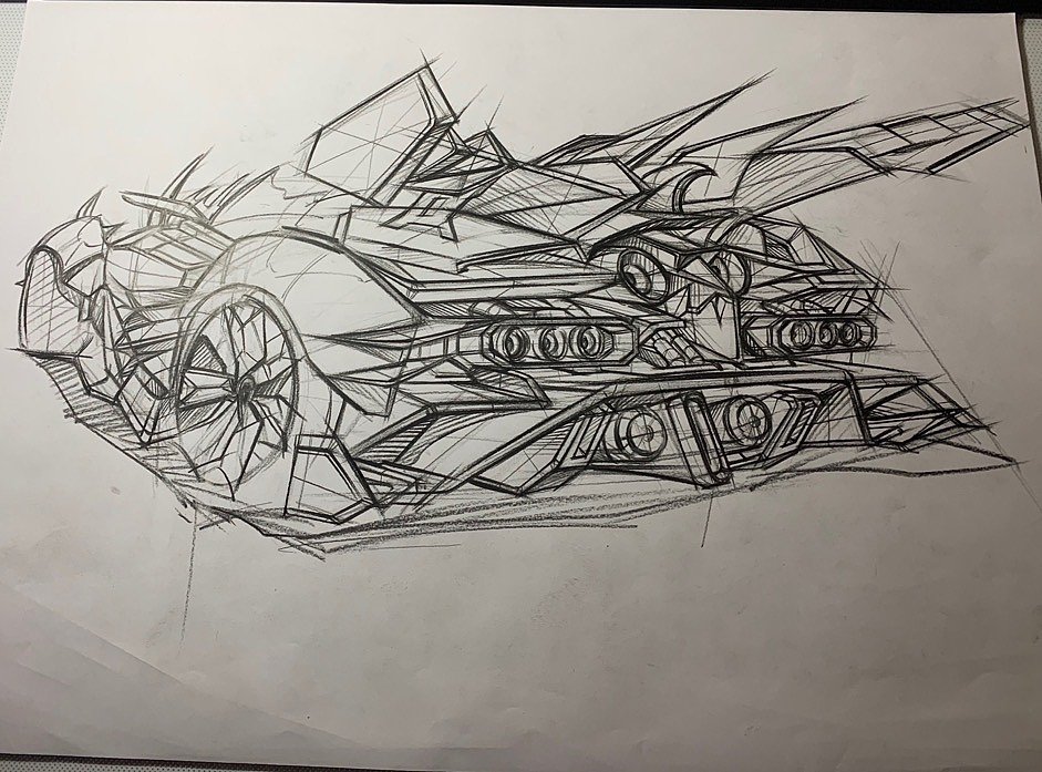 Hand drawn product design，Hand drawn，vehicle，Hand drawn industrial design，Automobile design，Hand drawn automobile design，product design，automobile，