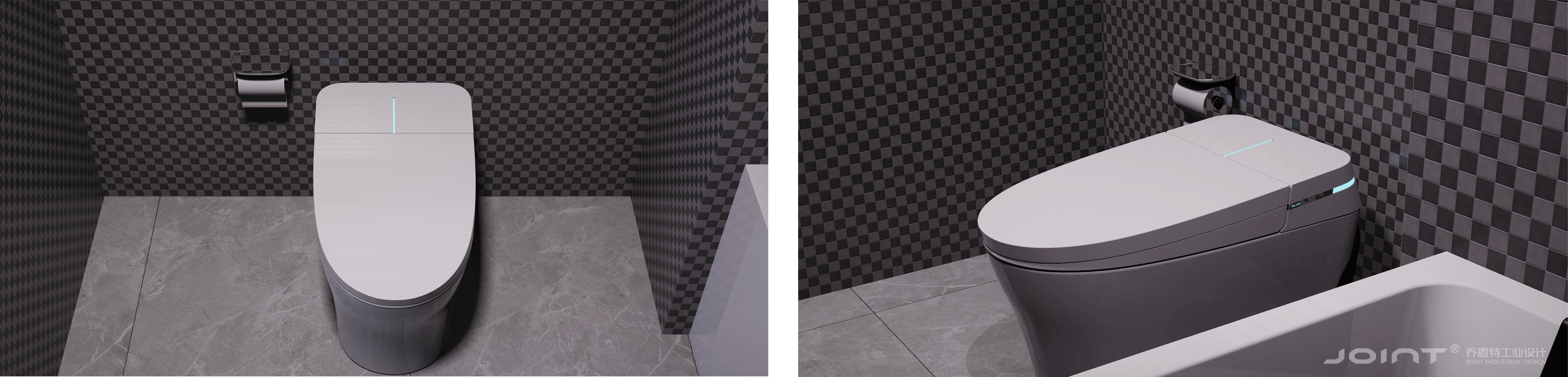 product design，intelligence，pedestal pan，