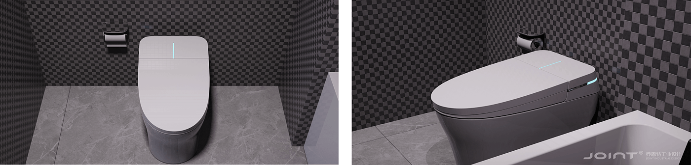 product design，intelligence，pedestal pan，