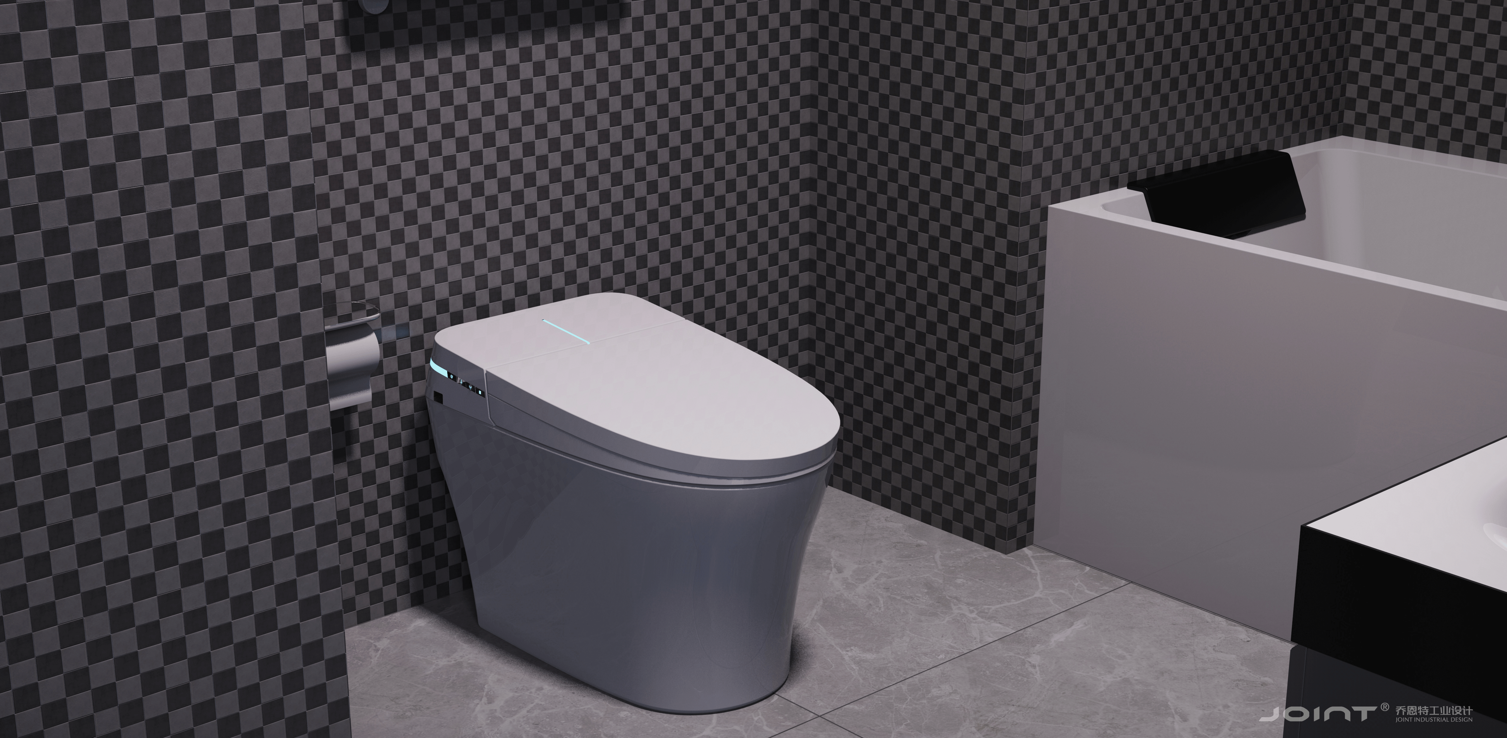 product design，intelligence，pedestal pan，