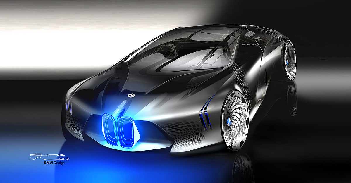 bmw，automobile，draft，bmw，Hand drawn，
