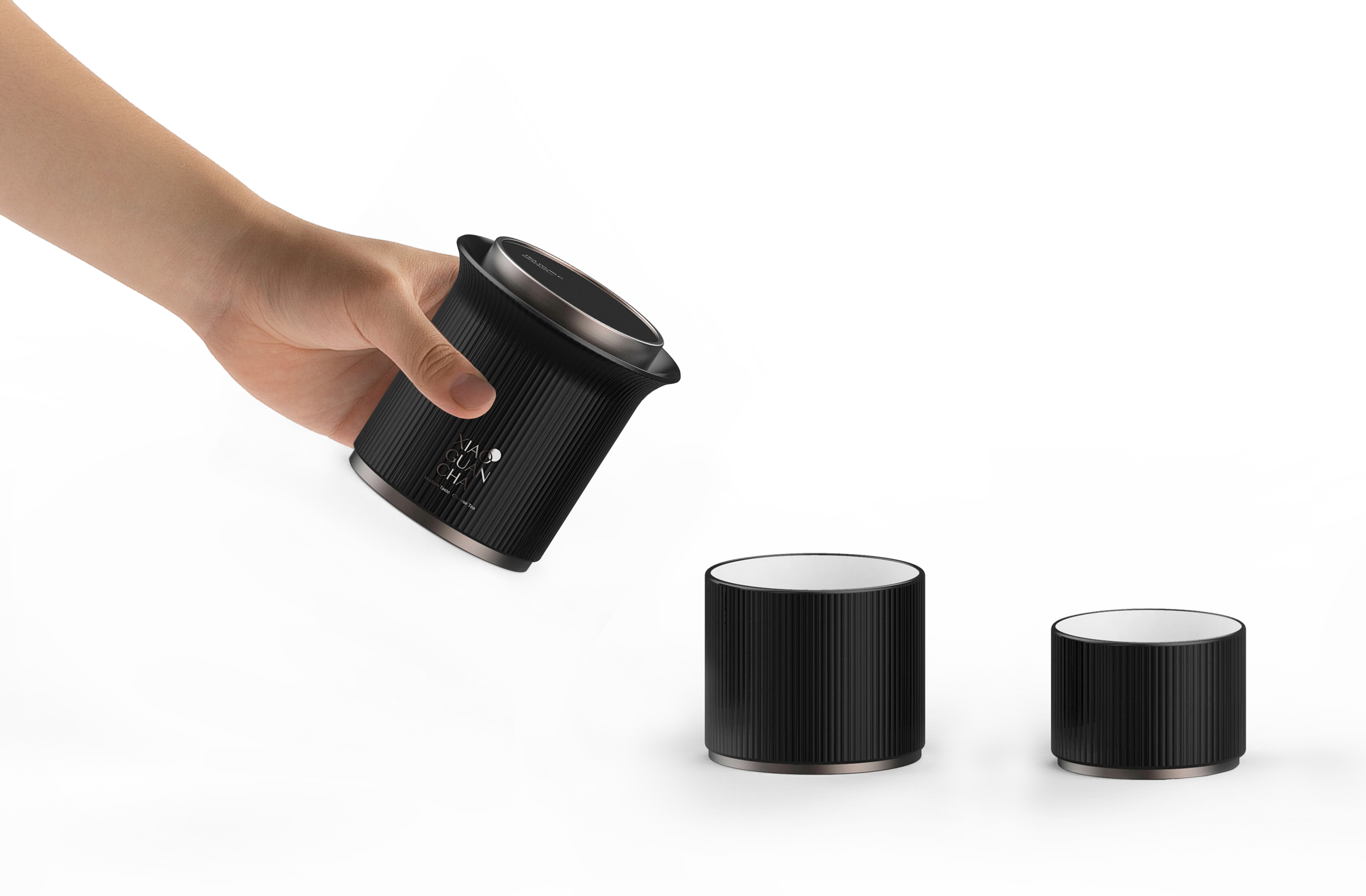 Tea set design，product design，industrial design，Art design，Cultural and creative design，Small pot of tea，originality，