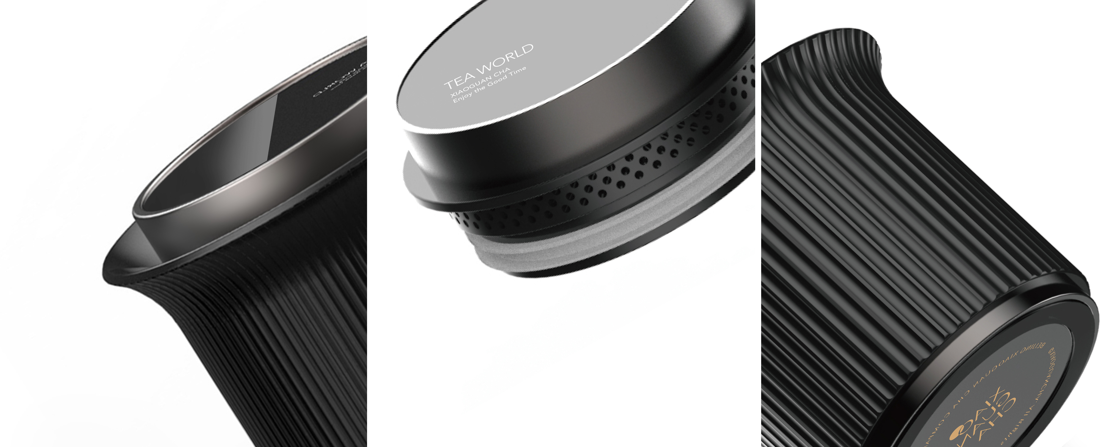 Tea set design，product design，industrial design，Art design，Cultural and creative design，Small pot of tea，originality，