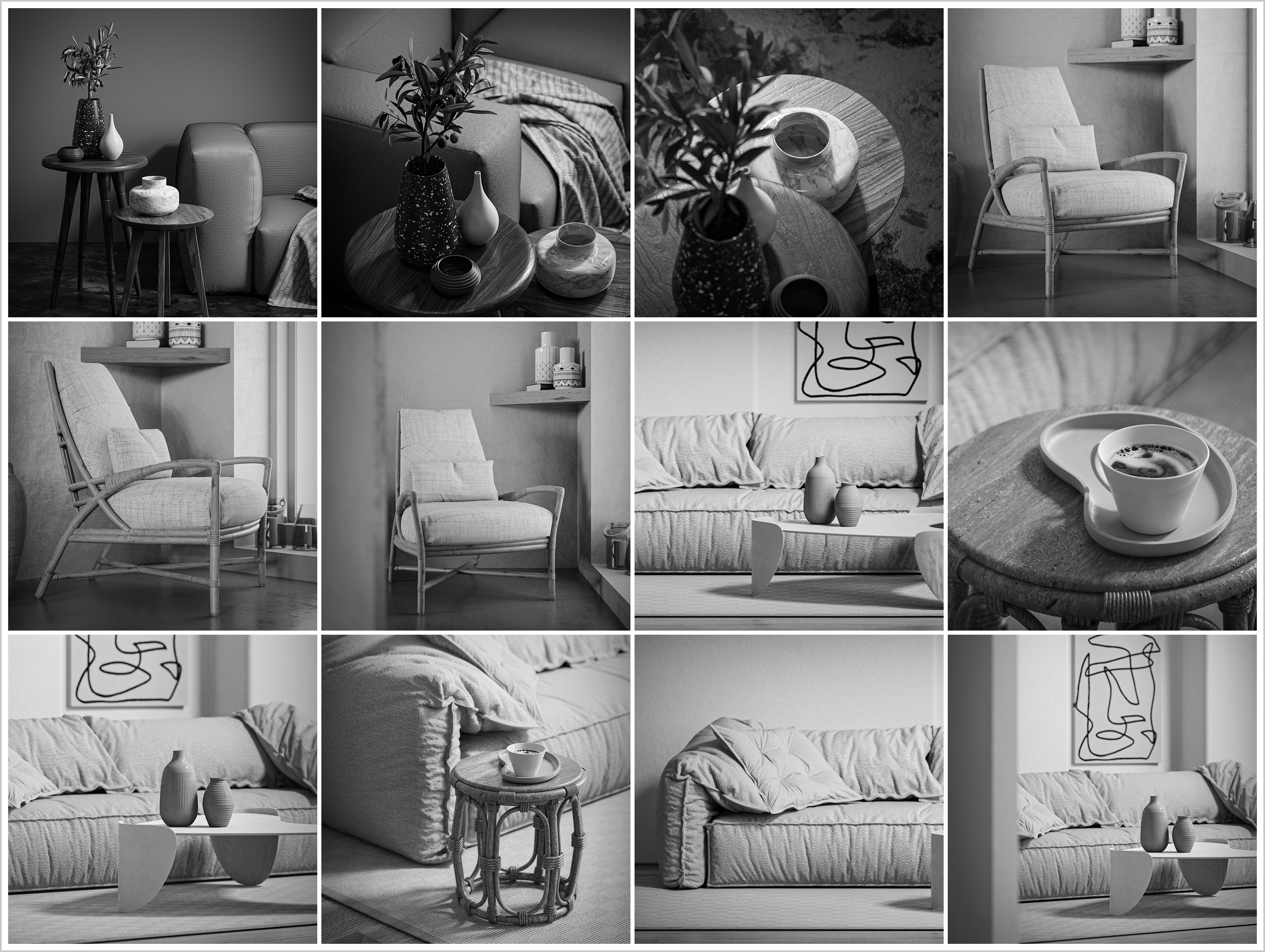 keyshot，Realistic rendering，indoor，food，Coffee，Home Furnishing，