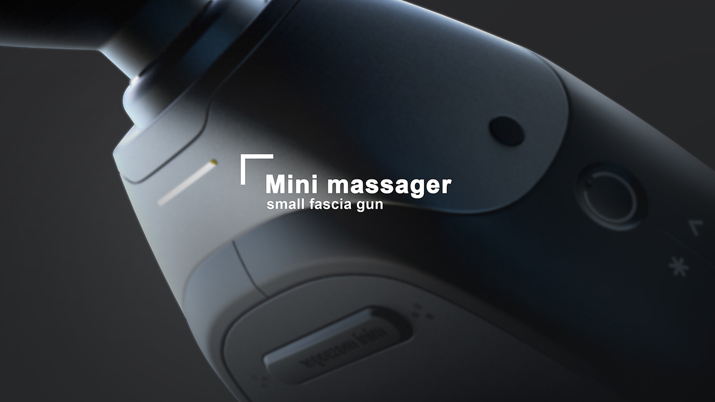 Husky design，Fascia gun，