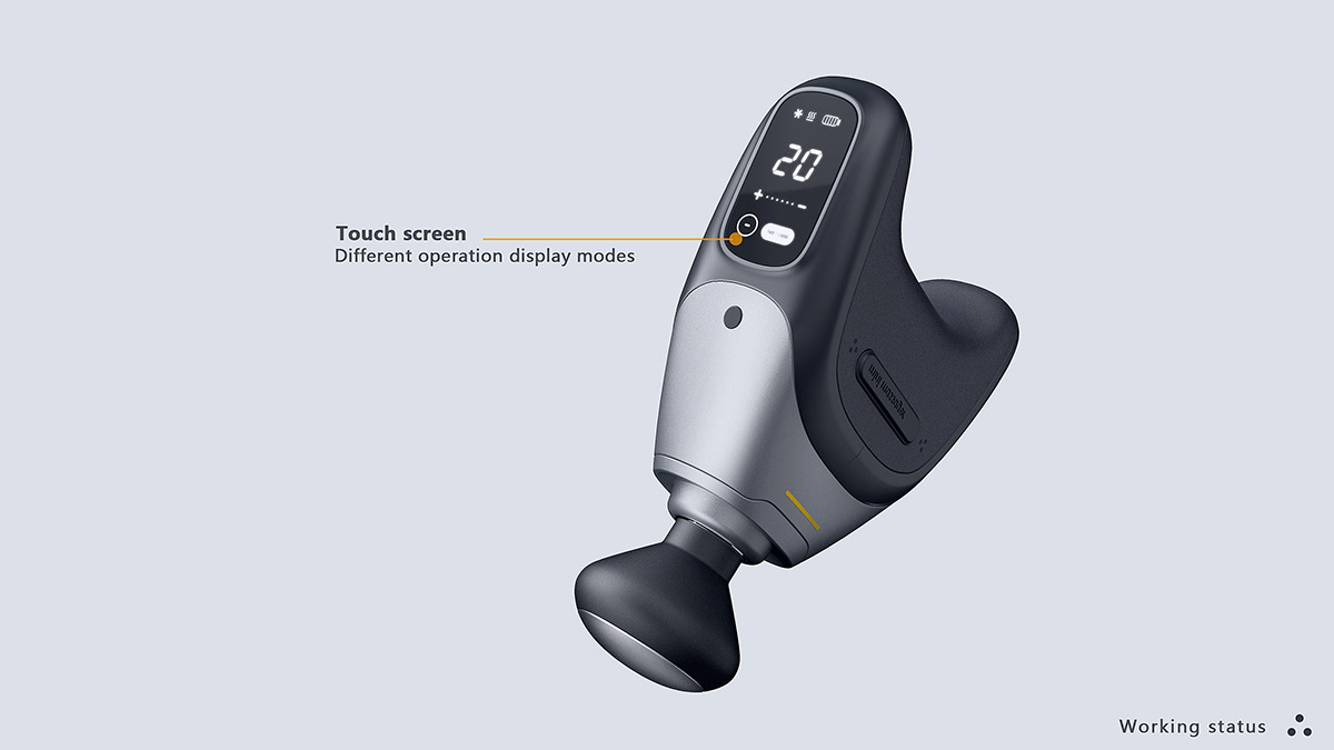 Husky design，Fascia gun，