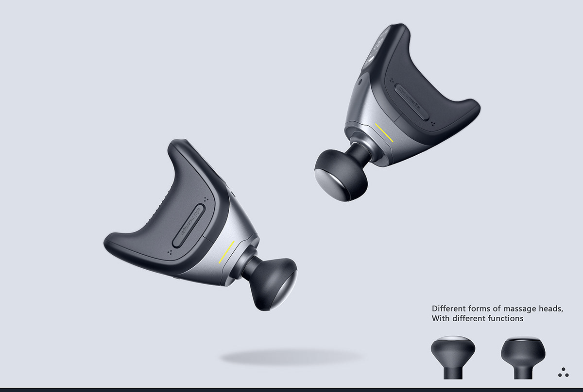 Husky design，Fascia gun，