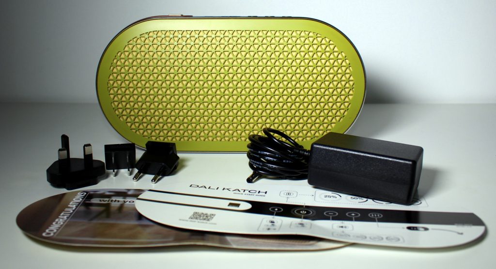 Portable wireless speaker，DALI KATCH，2017if Award，