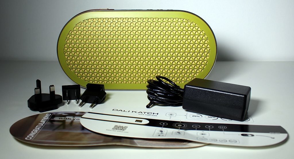 Portable wireless speaker，DALI KATCH，2017if Award，