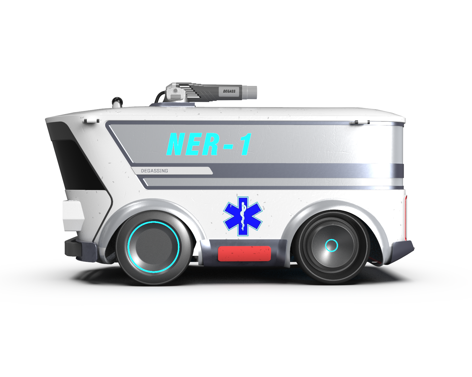 Medical transportation，Future concept, community, micro，