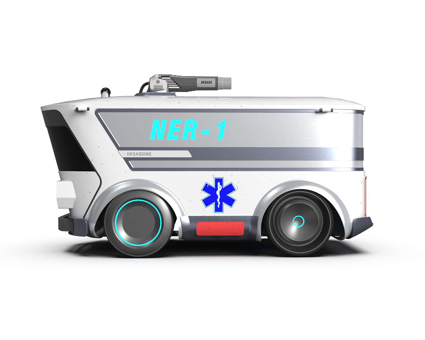 Medical transportation，Future concept, community, micro，
