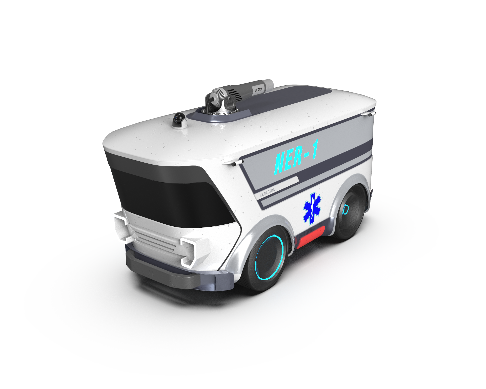 Medical transportation，Future concept, community, micro，