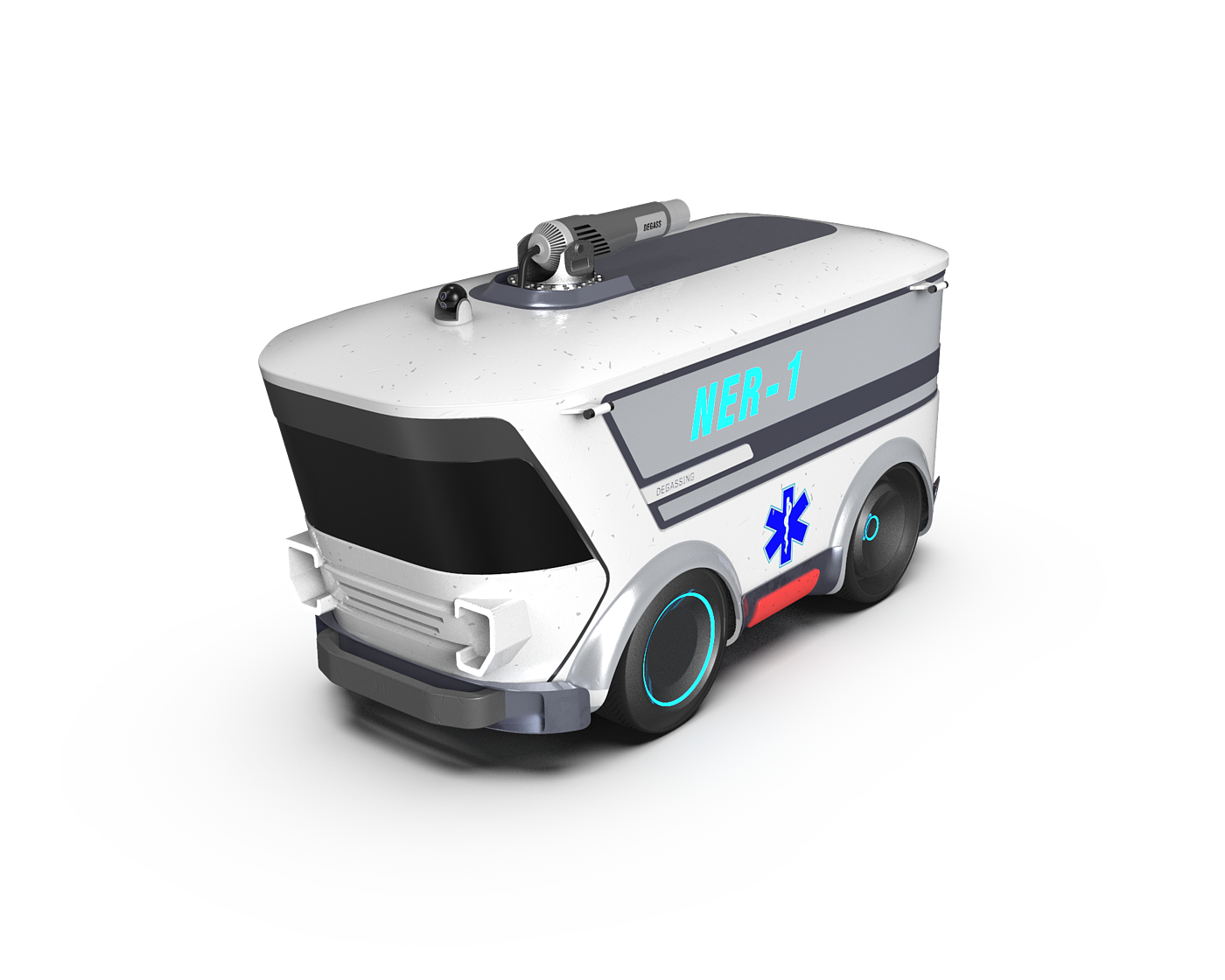 Medical transportation，Future concept, community, micro，