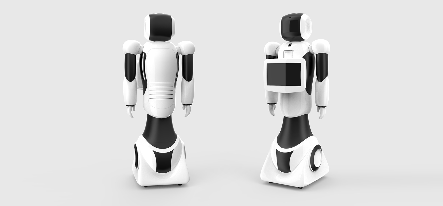 medical care，intelligence，robot，Design，Round tower，