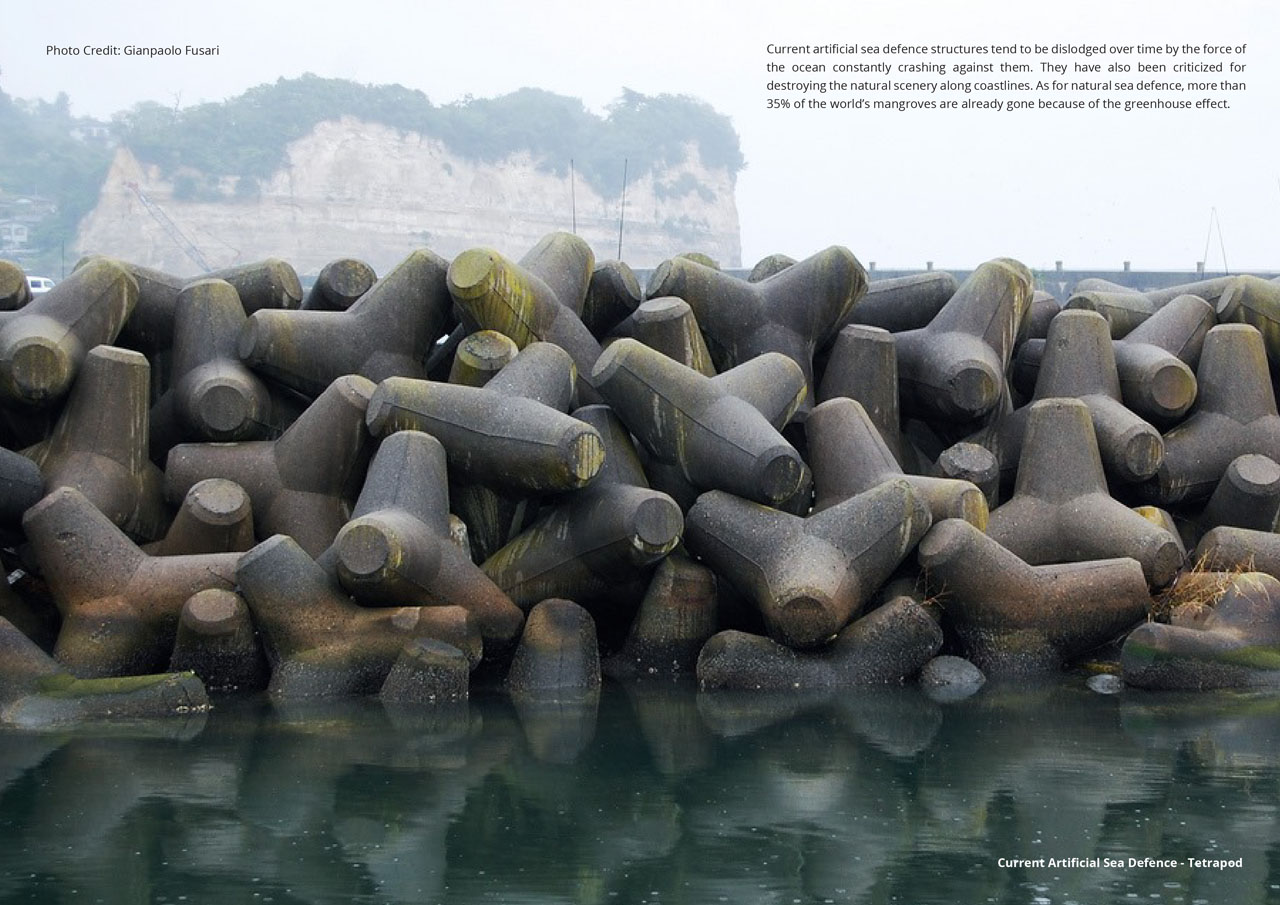 2017if Award，TetraPOT，Coastal defense tools，