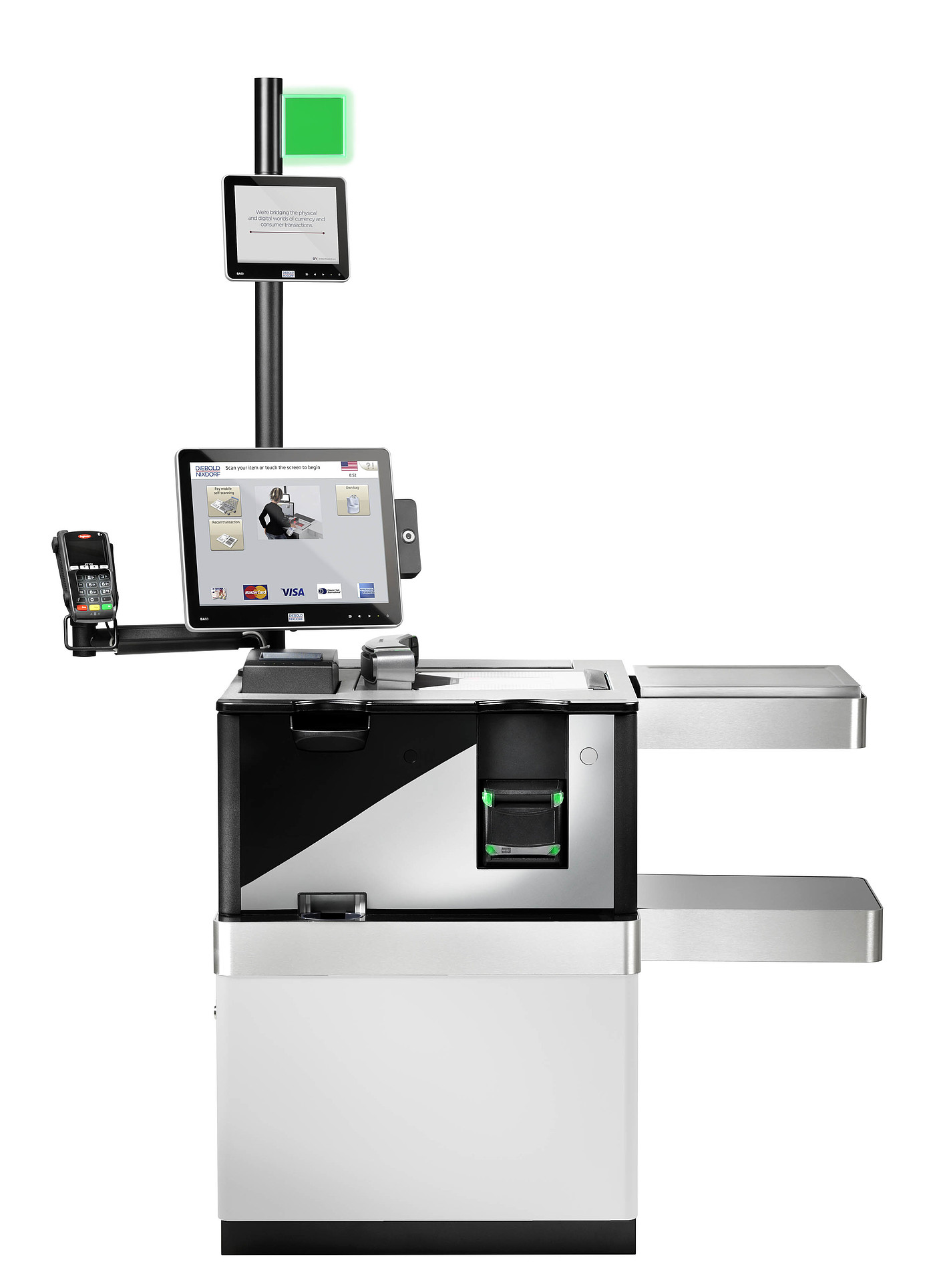 Checkout terminal，product design，industrial design，2017idea Award，